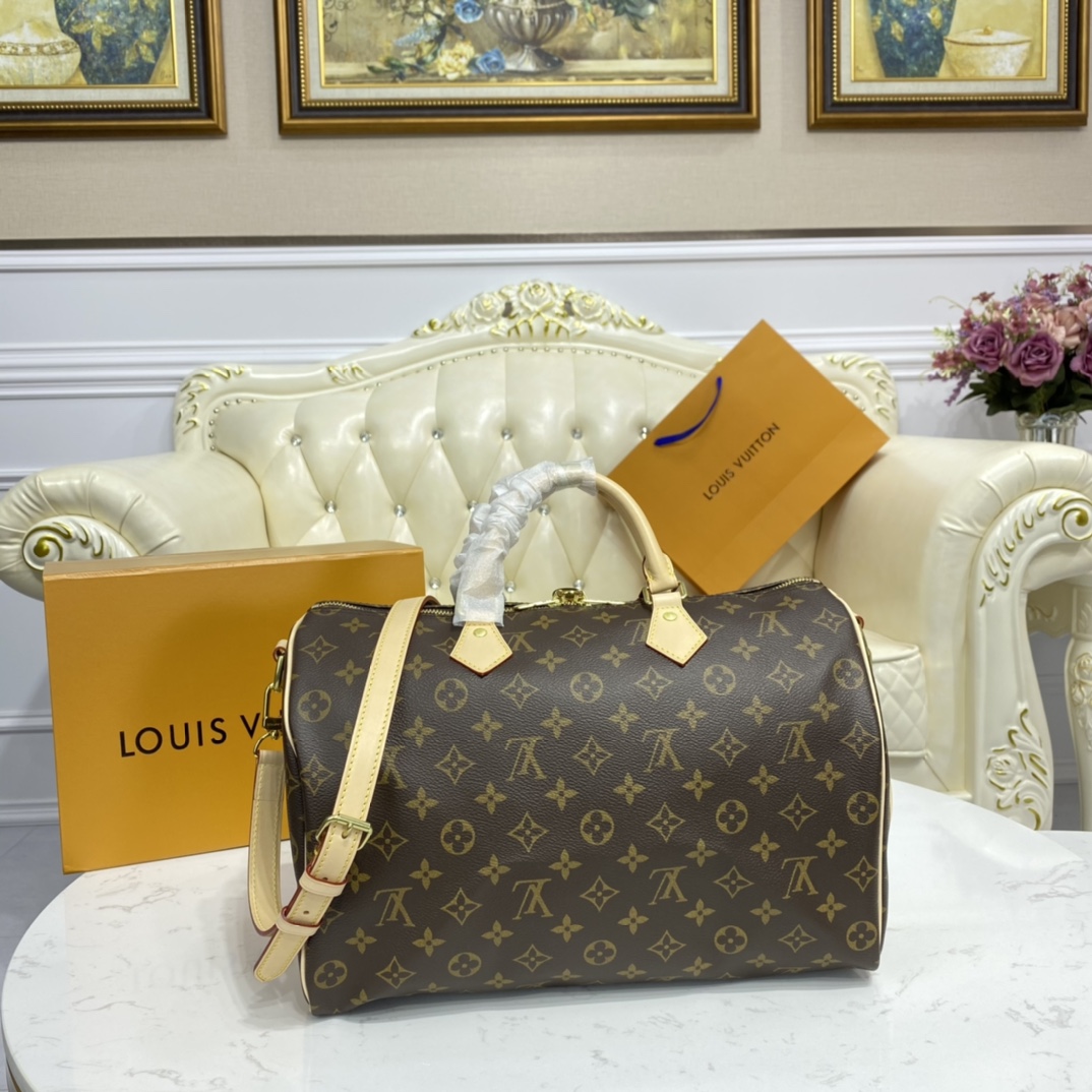 Louis Vuitton SPEEDY BANDOULIERE 35 Monogram Handbag M41111 